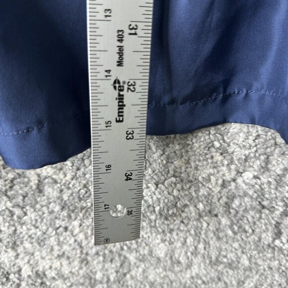 BCBGMAXAZRIA Dress Womens 2 Navy Gail 100% Silk Pleated V Neck Tie Back Mini Bow - Picture 3 of 8